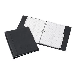 Image of Telephone Index Book A5 Binder Black With A-Z Index and 20 Pages
