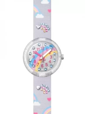 Image of Flik Flak Over The Rainbow Watch FPNP072