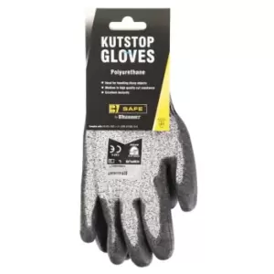 Image of B-Safe KUTSTOP POLYURETHANE BLACK GLOVE LGE 09