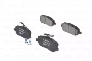 Image of Bosch 0986424789 BP930 Brake Pad Set Disc Brake Front Axle