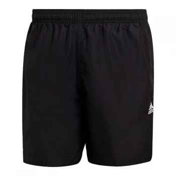 Image of adidas Solid Swim Shorts Mens - Black