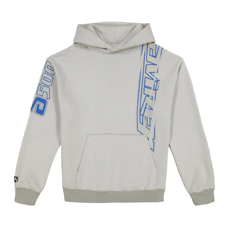 Image of Avirex Spider Racer Hoodie Grey male S