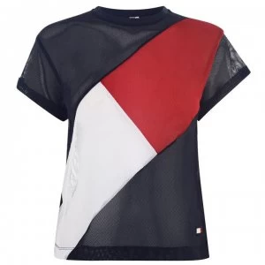 Image of Tommy Bodywear Kaftan T Shirt - 416 NAVY BLAZER