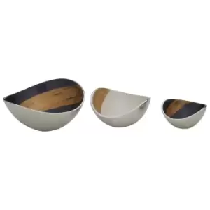 Image of Bianca Deco Brushstroke Bowls