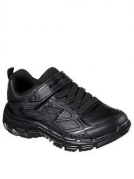 Image of Skechers Nitrate School Shoes - Black