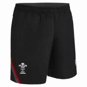 Image of Macron Wales 22/23 Shorts Mens - Black
