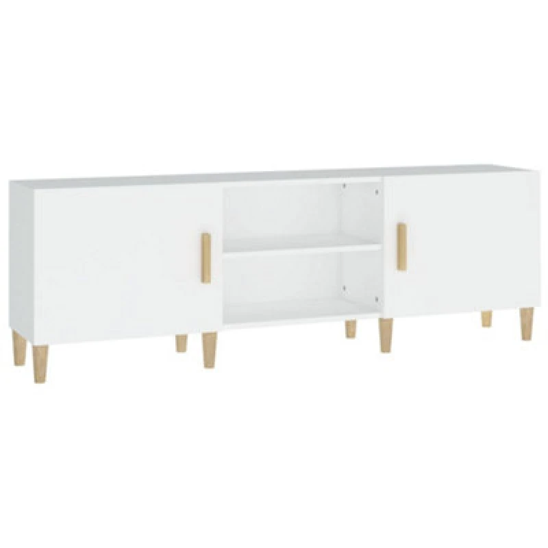 Image of Vidaxl TV Cabinet White 150X30X50 Cm Engineered Wood