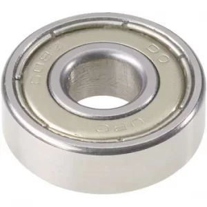 Image of UBC Bearing 608 ZZ 8mm Bore Deep Groove Roller Bearing 3250 N/1370 N