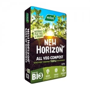 Image of New Horizon Vegetable Growing Compost - 50L