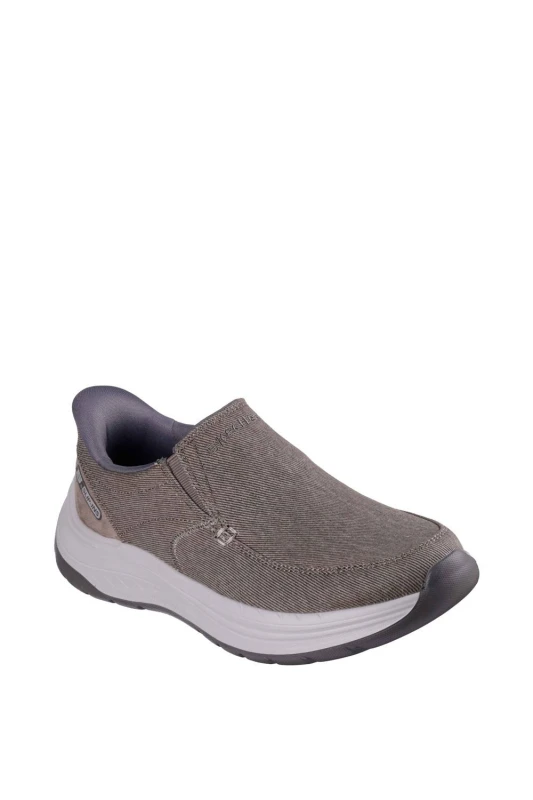 Image of Skechers Mens Decklan - Gulliver Shoe in Taupe Size: 9 Taupe Male 9