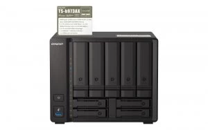 Image of QNAP TS-h973AX-8G 9 Bay Desktop NAS Enclosure