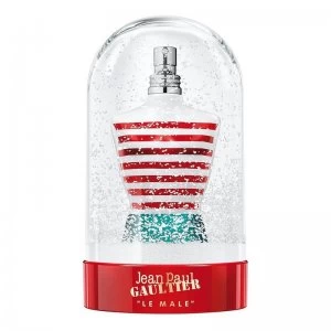 Image of Jean Paul Gaultier Le Male Snowglobe Collectors Edition Eau de Toilette For Him 125ml