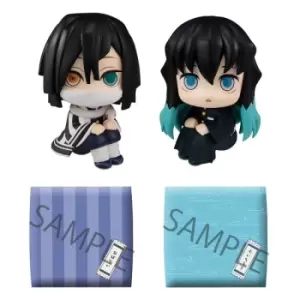 Image of Demon Slayer Kimetsu no Yaiba Look Up PVC Statues Iguro Obanai & Tokitou Muichirou LTD Ver. 11 cm