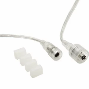 Image of KnightsBridge IP67 Flex Connector Kit for 12V and 24V LED Rope Undercabinet Lighting