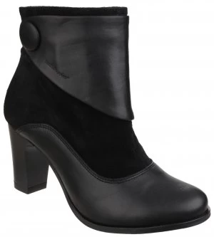Image of Hush Puppies Willow slip on ankle boots Black