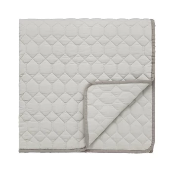 Image of Sanderson Siam Diamond Throw - GREY