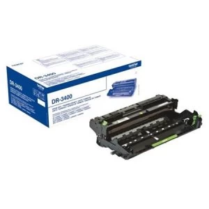 Image of Brother DR3400 Black Laser Drum Cartridge