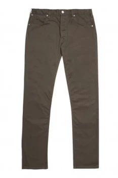 Image of Mens French Connection W17 5 Pocket Trouser Forest Green