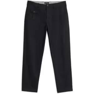 Image of Ted Baker Asahi Tapered Cropped Trouser - Blue