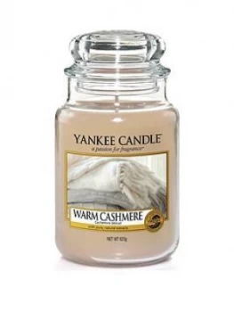 Image of Yankee Candle Warm Cashmere Scented Candle 623g