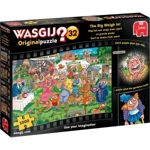 Image of Jumbo Wasgij Original 32 - The Big Weigh In 1000 Piece Jigsaw Puzzle