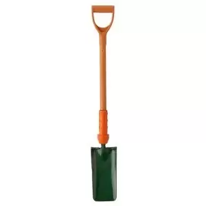 Image of Bulldog Insulated Cable Layer Square Trenching Shovel Orange