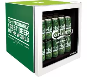 Image of HUSKY Carlsberg HUS-HU269 Drinks Cooler - Green