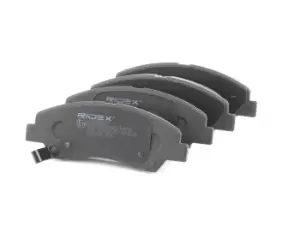 Image of RIDEX Brake pad set HYUNDAI 402B0837 58101B4A00,58101B4A05,58101B4A06 58101B9A30,58101B9A35,58101B9A70,58101B9A75,58101K7A00