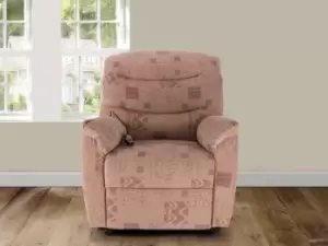 Image of Birlea Regency Wheat Fabric Rise and Recline Chair