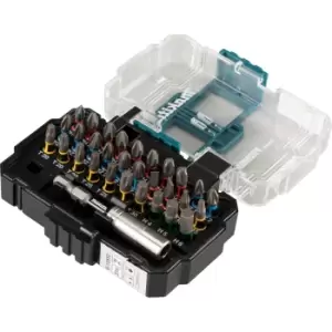 Image of Makita 31 Piece Impact Screwdriver Bit Set