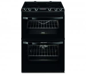 Image of Zanussi ZCV664FPB 60cm Electric Ceramic Cooker
