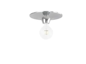 Image of Vesevus Simple Ceiling Lamp, Chrome, E27