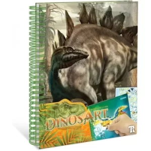 Image of DinosArt Sticker-by-Number Creative Book