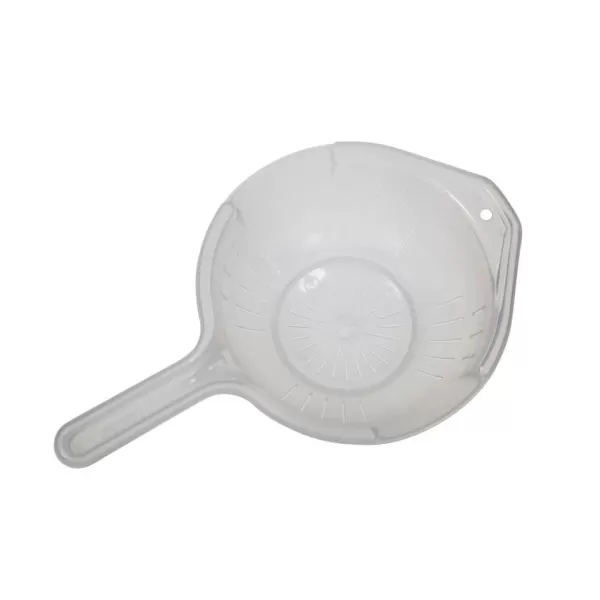 Image of Whitefurze Plastic Colander with Handle, Clear