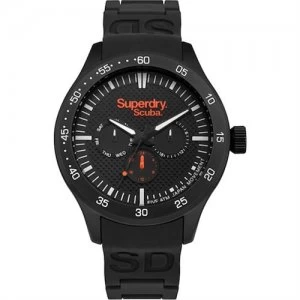 Image of Superdry Mens Scuba Resin Watch - SYG210BB