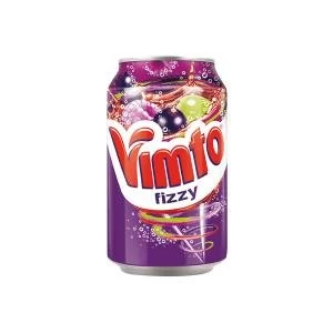 Image of Vimto 300ml Can Carbonated Fruit Juice Drink Pack of 24 2000