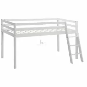 Image of Albany White Wooden Mid-Sleeper V2