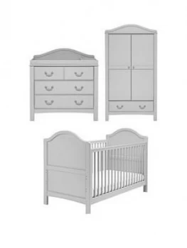 Image of East Coast Toulouse Cot Bed, Dresser And Wardrobe