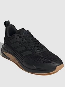 Image of adidas Flux Trainers - Black/Gum, Size 7, Men