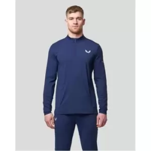Image of CASTORE Active Tech Quarter Zip Jacket - Blue