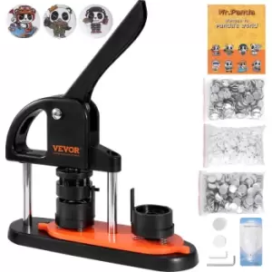 Image of Button Maker Machine, 1.25 inch/32mm Pin Maker, Installation-Free Badge Punch Press Kit, Children diy Gifts Button Making Supplies with 500pcs Button
