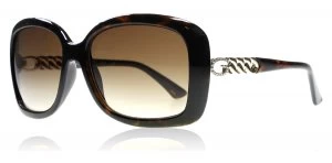 Image of Guess 7480 Sunglasses Dark Havana 52F 58mm