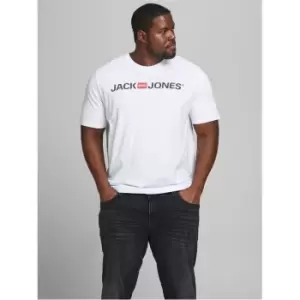 Image of Jack and Jones and Jones Corp Logo T-Shirt Mens - White