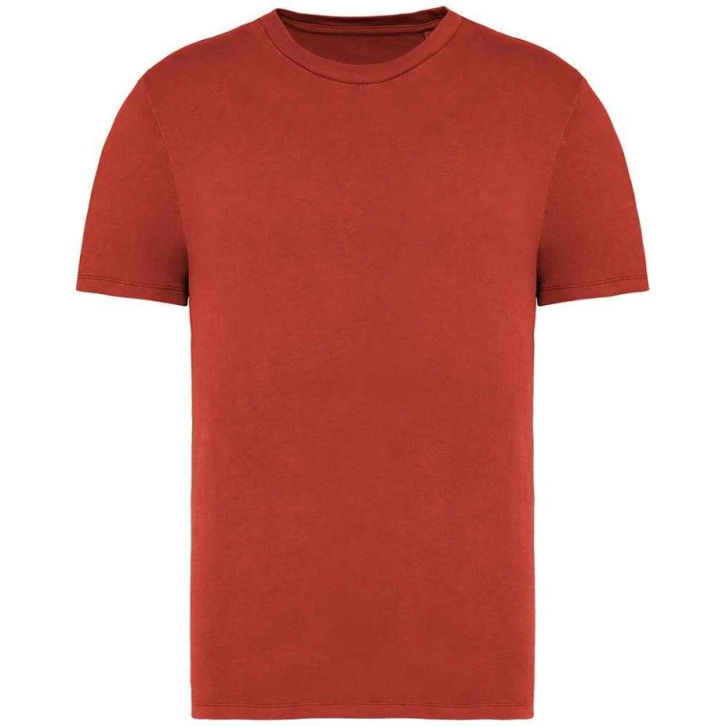 Image of Native Spirit Mens Faded T-Shirt in Crimson Size: XS Crimson Male XS