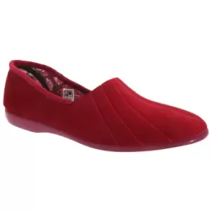 Image of GBS Audrey Ladies Slipper Female Red UK Size 3