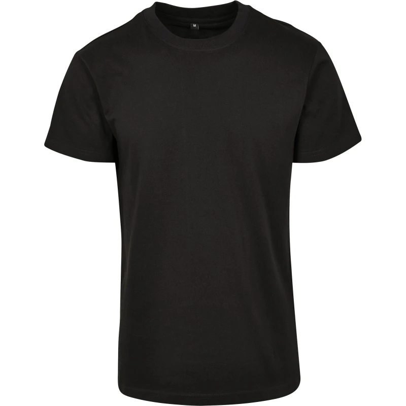 Image of Build Your Brand Mens Premium Combed Jersey T-Shirt in Black Size: Small Black Male S