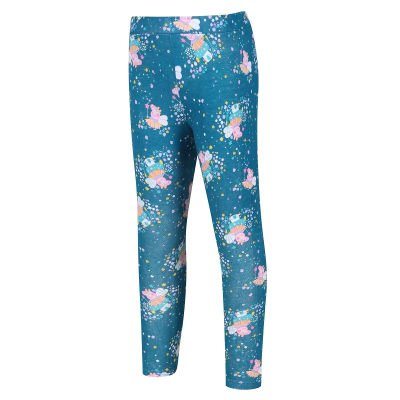 Image of Regatta Peppa Jogger Legging Girls - Blue Blue 6 - 12 Months