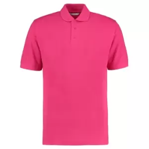 Image of Kustom Kit Mens Klassic Superwash Short Sleeve Polo Shirt (M) (Raspberry)