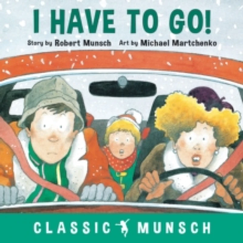 Image of Robert Munsch I Have to Go! Book Multi unisex