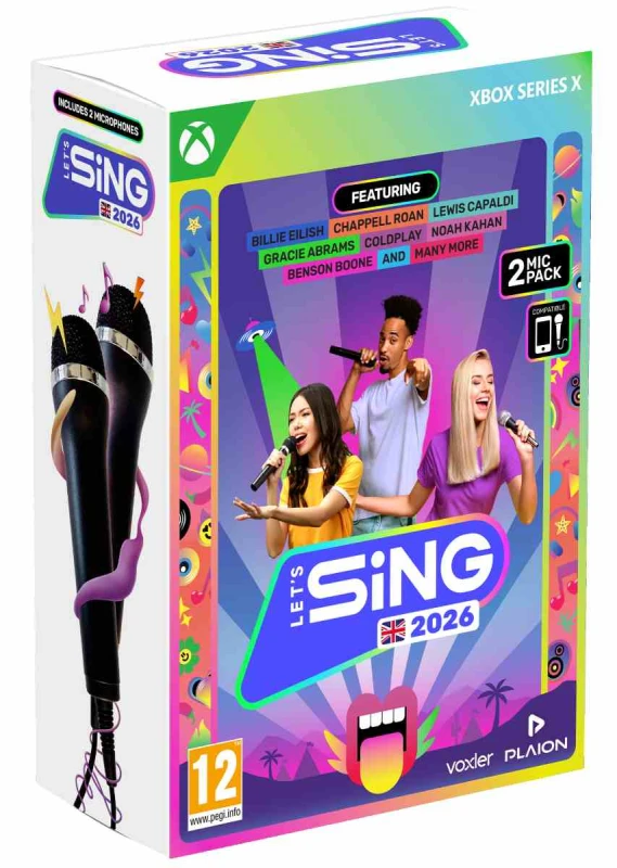 Image of Let's Sing 2026 - 2-Mic XBOX X
